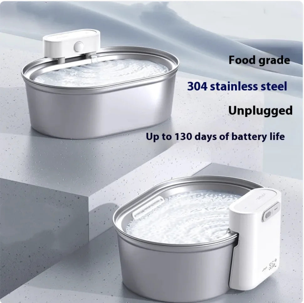 PawPulse Hydro-Flow Steel