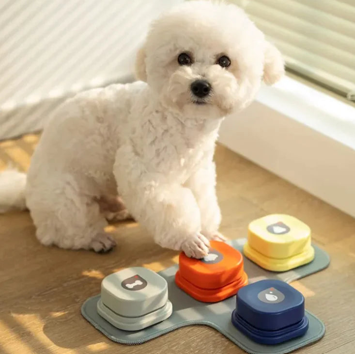 Pet Communication Button - Interactive Training Toy for Dogs & Cats