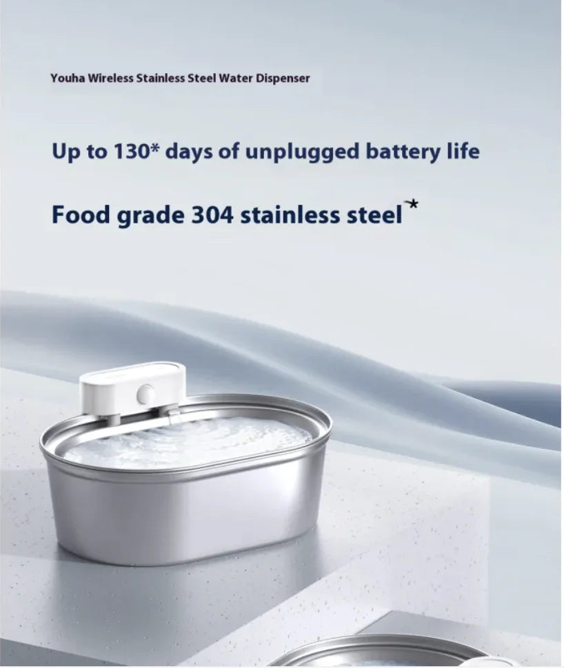 PawPulse Hydro-Flow Steel