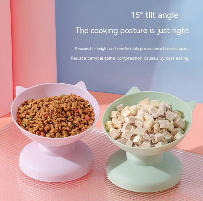 Oversize Plastic Pet Bowl - Cat Food & Water Dish