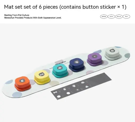 Pet Communication Button - Interactive Training Toy for Dogs & Cats