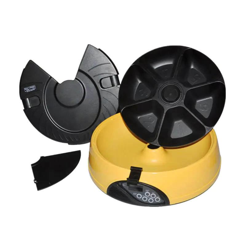 Automatic Pet Feeder with Dual Bowls - Smart Feeding Station