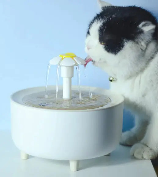 Automatic Pet Water Fountain - 1200mL Cat Drinking Dispenser